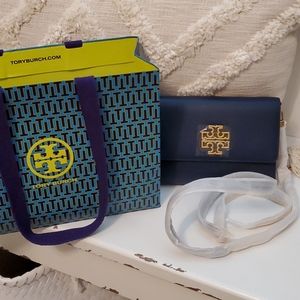 Tory Burch Navy Crossbody